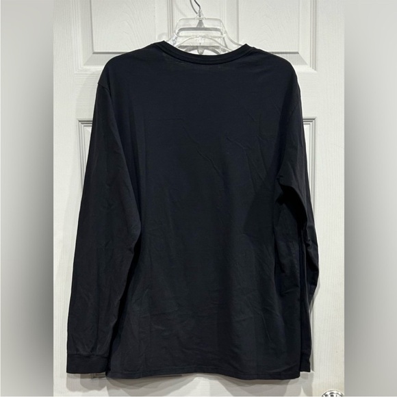 Patagonia Men's Medium Glider Long Sleeve T-Shirt Ink Black NWT Crewneck Cotton - Picture 7 of 10